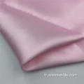 Tissus d&#39;écharpe en satin de soie de polyester uni teints lisses